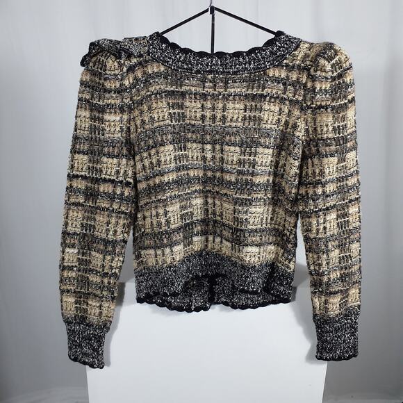 Loveshack Fancy Cardigan Size XS - Picture 3 of 5